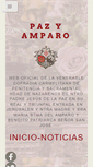 Mobile Screenshot of pazyamparo.com